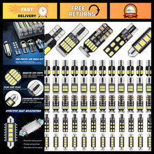 100 Led Car Bulb Kit - T10 25mm 26mm 27mm 32mm 41mm Dome Festoon Lights
