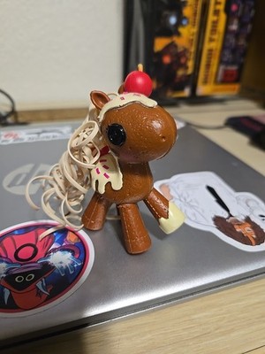 Lalaloopsy Ponies MOCHA 3.25  Pony Horse Pet Cherry Brown Target Exclusive