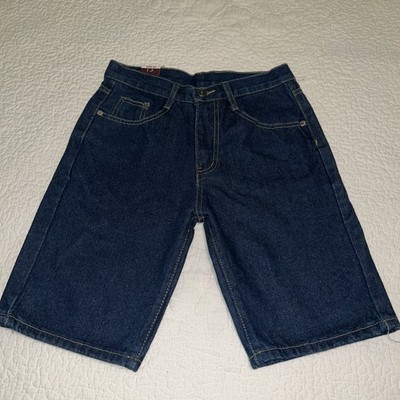 NWT Jab Basics~28~jean shorts Dark Wash