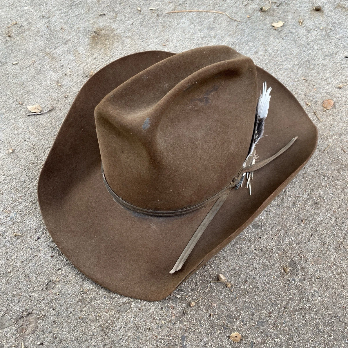 Chapeau De Cowboy Resistol Stagecoach – Feutre Marron – Comanche Cordova – Taille 7 – USA