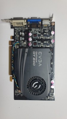 EVGA NVIDIA GeForce GT 240 (512-P3-1242-LR) 512 MB GDDR5 SDRAM PCI Express...