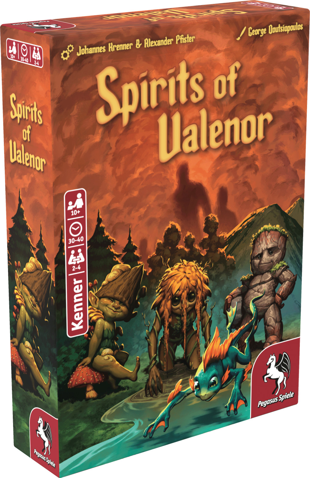Spirits of Valenor Kartenspiel für 2-4 Spielende ab 10 Jahren DE Neu + OVP