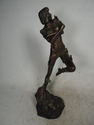 Michael Talbot Soul Journeys Spirit Song ''Aphra Spirit Of Earth'' Resin Bronze