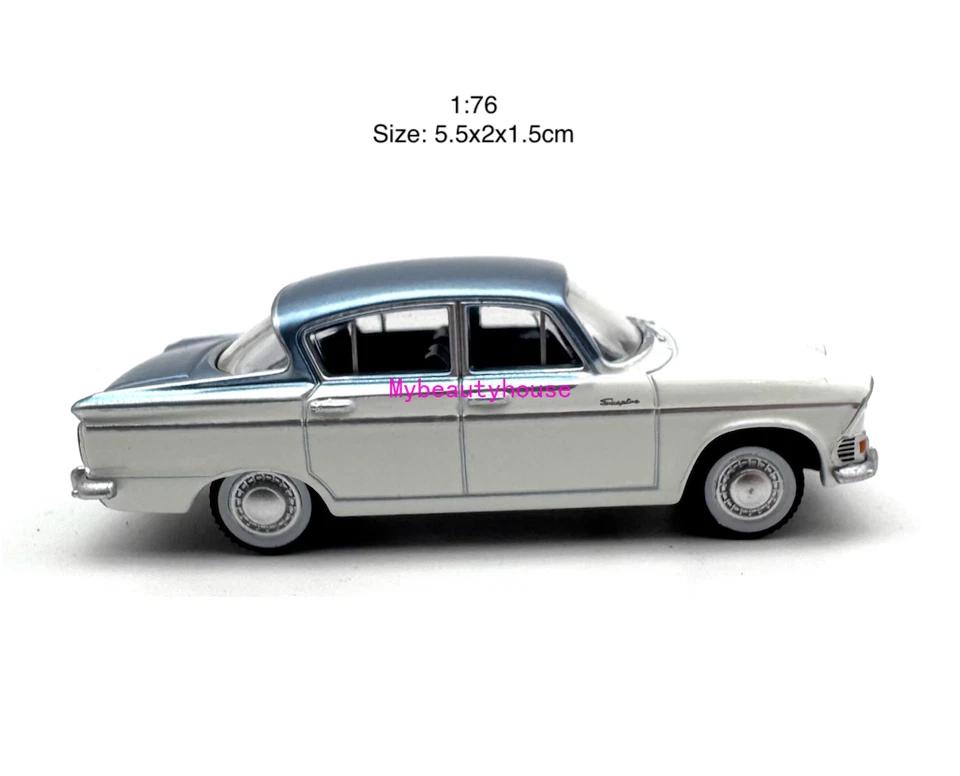 1:76 1963 Humber MKI Classic Vintage Sedan Sports Model Diecast Metal Car  - Image 3 of 4