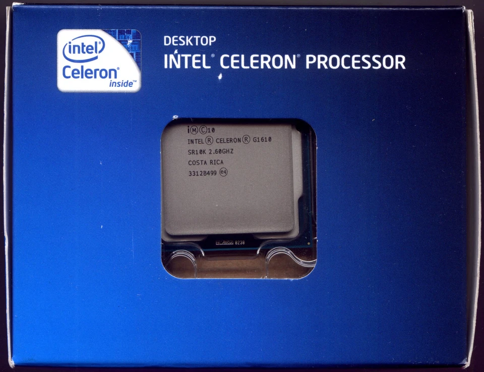New Sealed Intel Celeron G1610 Processor 2.6 GHz CPU LGA 1155 BX80637G1610 SR10K - Image 4 of 4