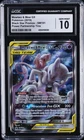 2019 POKEMON BLACK STAR PROMOS #SM191 MEWTWO & MEW GX CGC 10 GEM MINT