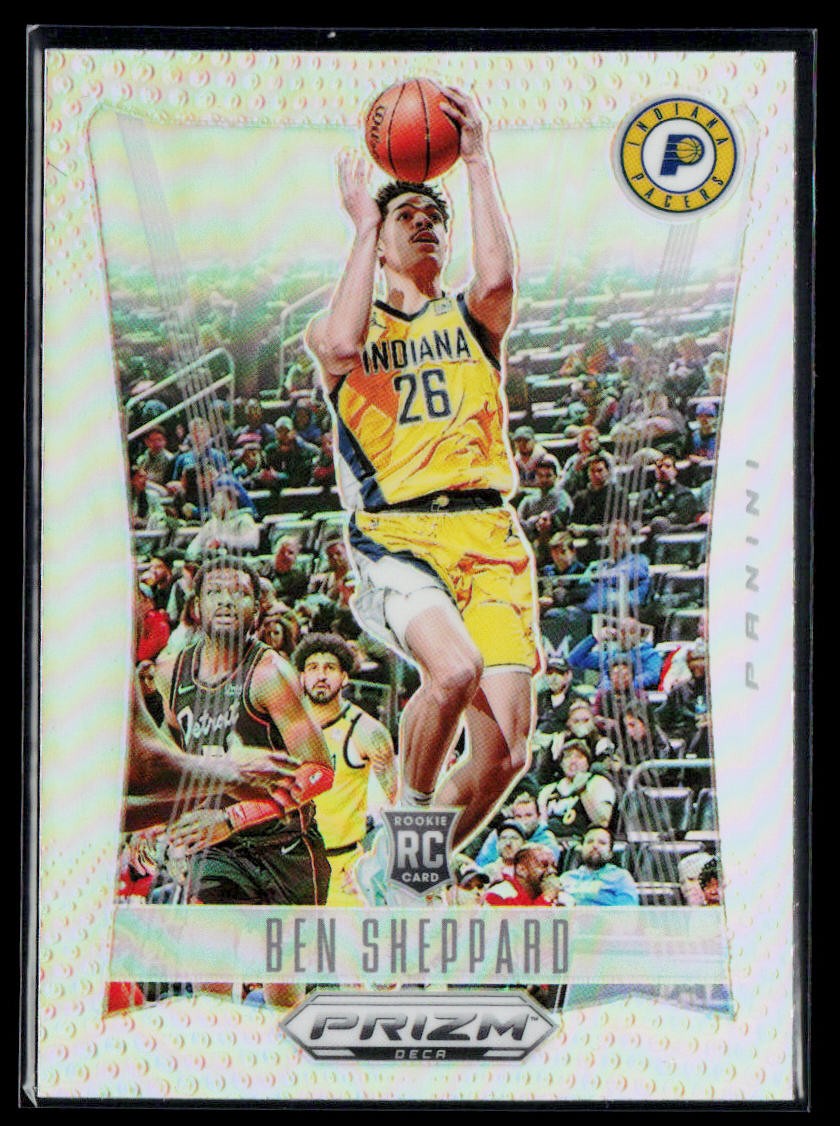 2023-24 Panini Prizm Deca #100 Ben Sheppard Prizms Silver