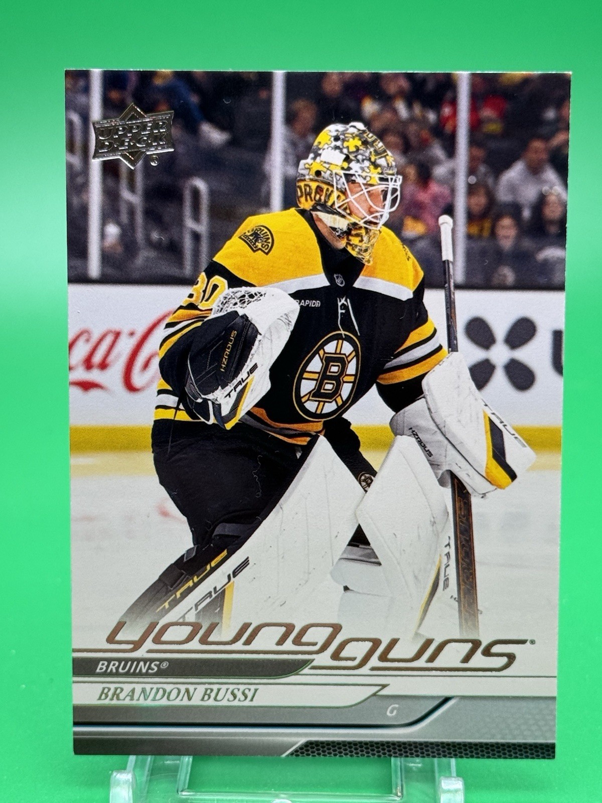 Brandon Bussi 2024-25 Upper Deck Young Guns # 493 Bruins/Hurricanes Rookie Card