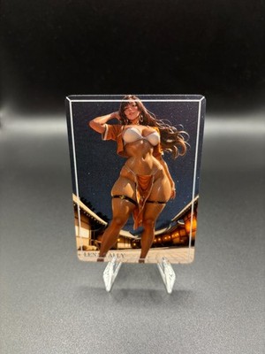 Lena Tally Waifu Card TCG Full Art Waifu Legends Custom Goddess