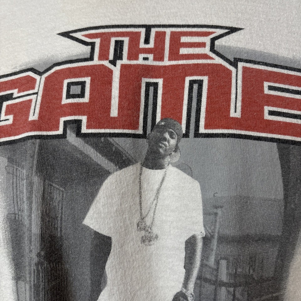 Vintage Rapper The Game The Documentary Album White Shirt Size 2XL Mens ...