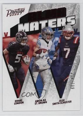 2023 Prestige Alma Maters Xtra Points Red /399 Amon-Ra St Brown Drake London 9ut