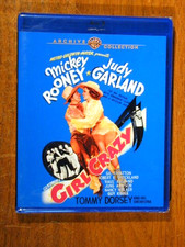 GIRL CRAZY 1943 BLU RAY BRAND NEW SEALED MICKEY ROONEY JUDY GARLAND