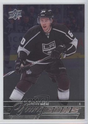 2015-16 Upper Deck Young Guns Silver Foil Board Jordan Weal #202 Rookie RC y1g
