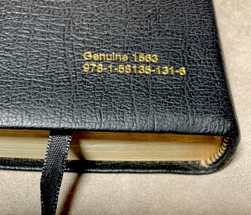 “New American Standard Bible” Updated Edition NASB References Leather - Imagen 6 de 14