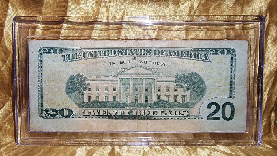 Misaligned Twenty Dollar Bill $20 Misprinted - Image 2 of 2