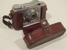 Comi Luxia II Italian Mini Subminiature Camera Made in Italy RED Lizard Skin