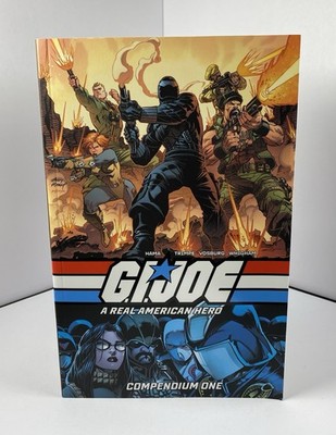 G.I. JOE A Real American Hero Compendium One 1 Larry Hama Paperback Image (NEW)