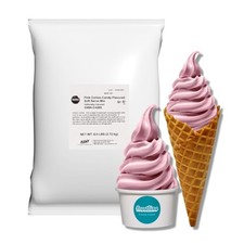 Pink Cotton Candy Soft Serve Ice Cream Mix, Lactose & Gluten Free- Just Add Wate