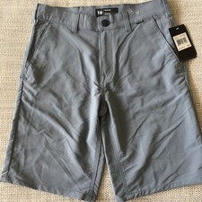 NWT HURLEY BOYS 16 Performance Shorts Gray