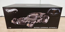 Batman V Superman Batmobile 1/18 Scale Diecast SEALED NEW Hot Wheels Elite VS