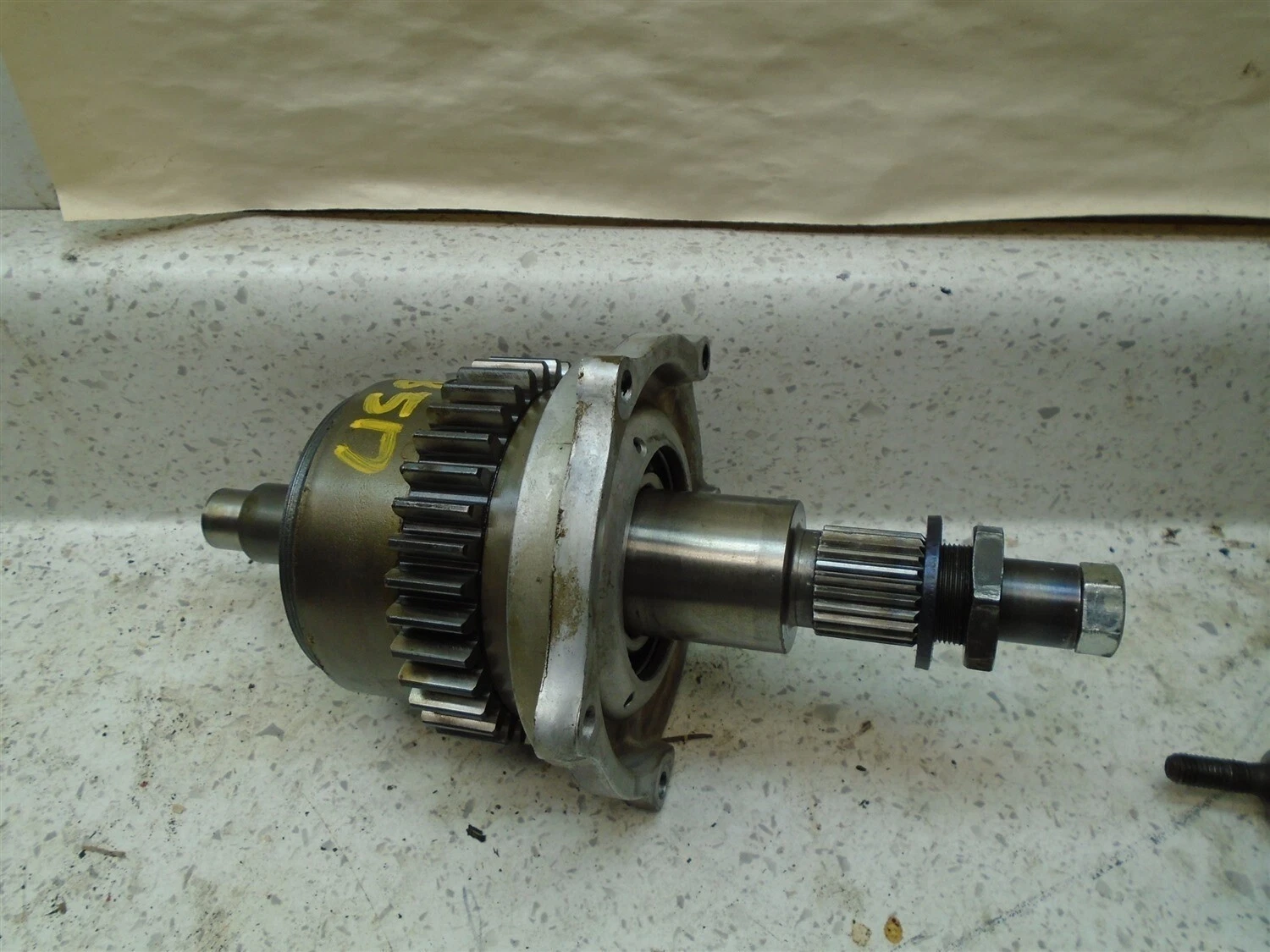 Honda GL1200 GOLDWING ASPENCADE Engine Alternator Shaft 1986 HB517