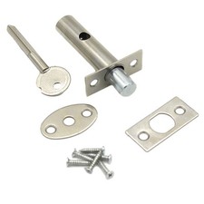 Heavy Duty Tube Well Lock with Key Stainless Steel Bolt for Fire Escape Doors