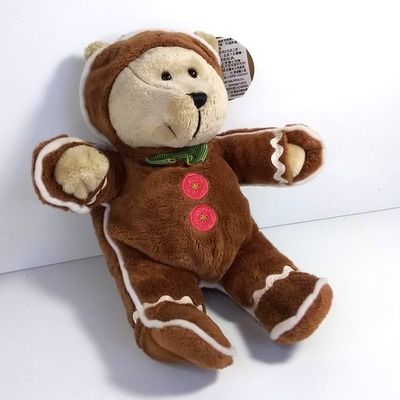 Starbucks Coffee Bearista Bear 2008 Gingerbread Christmas Holiday