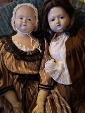 antike Biedermeier Puppe - zum Restaurieren, ...
