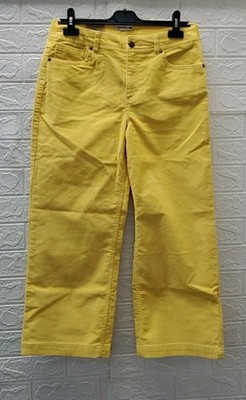 New Toad&Co Coaster Cord Wide Leg Pant Yellow Size 6