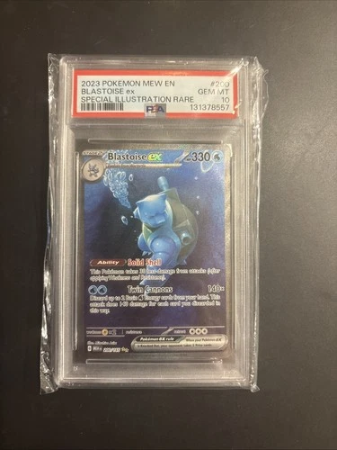 Blastoise EX 200/165 SV Scarlet & Violet 151 PSA 10