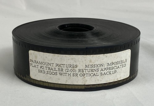 MISSION IMPOSSIBLE Theatrical Movie Trailer #2 on 35mm Film Tom Cruise