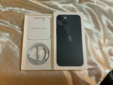 iPhone 13 Black 128 Gb - Empty Box Only And Cable Accessories Sim Tool Apple