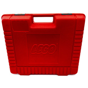LEGO Red Plastic Storage Carry Case Box Organizer Building Blocks Bricks
