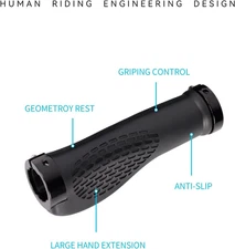 Bike Handle Grips, Bike Handlebar Cover,for Beach Cruiser Razor Scooter Folda...