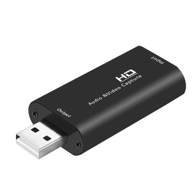 Z32 HDMI Female to HDMI Female Audio Video Capture Adapter Box, Z32