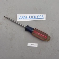 Craftsman Tools  3/16" Flat Head Screwdriver Hand Tool 41581 B WF Forged USA