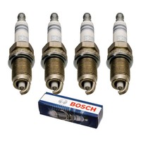 4 ZüNdkerzen Bosch Longlife 1.0 1.4 1.6 16V AUC AUD VW Lupo Polo Caddy Golf 4