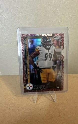 2025 Panini Prizm - Rookies Derrick Harmon #368 Pigskin Prizm  (RC) Steelers