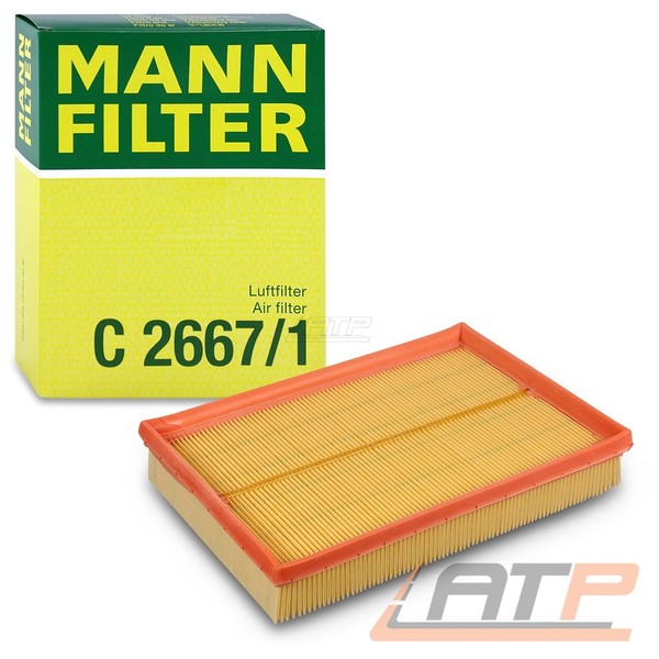 Mann-Filter Luftfilter U.A. FüR Ford, Ford Usa, Mazda-image