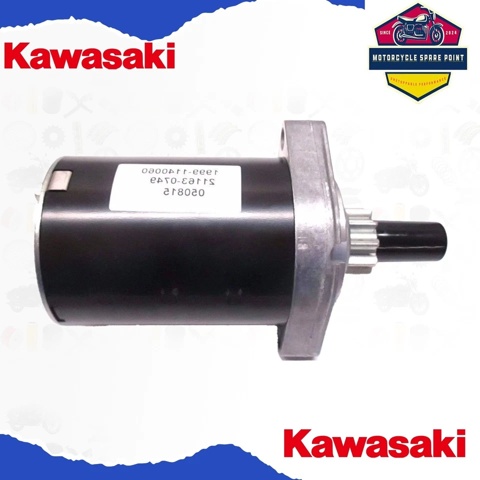 Parte originale Kawasaki OEM STARTER-ELECTRIC # 21163-0749 21163-0791 - Immagine 2 di 3