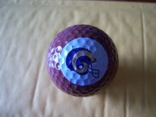 LOGO GOLF BALL-NFL ST. LOUIS RAMS.... BROWN BALL