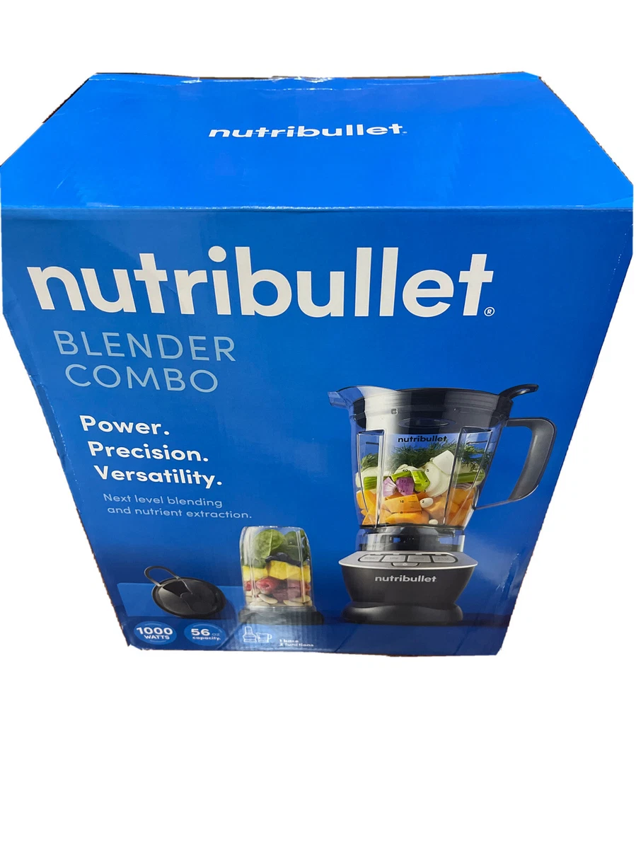 nutribullet 56 oz. Blender Combo with Single Serve Cups, 1000W