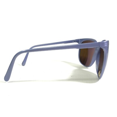 Vintage Cebe Sunglasses Blue Purple Round Frames with Brown  display picture 3
