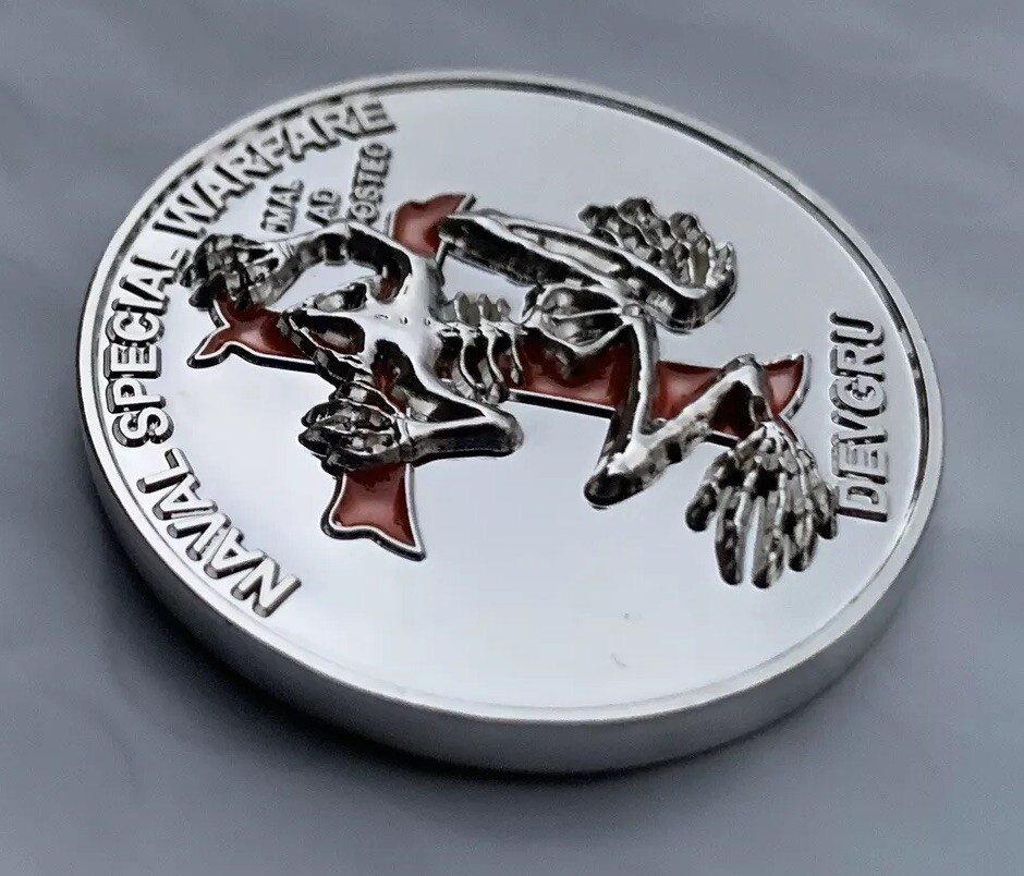 オ*様  ion DEVGRU CAG　レア品 Navy Seal Team VI 6 DEVGRU NSW Indian Skull Tribe Bone Frog