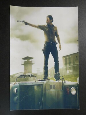 The Walking Dead Rick Grimes Hand Gun West Georgia Prison FABRIC