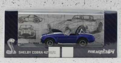 SHELBY 427 S7C  - blue - FineWorks 1:64