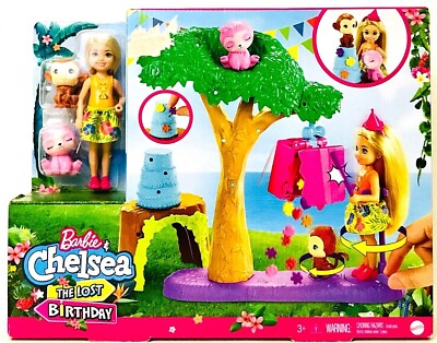 Mattel Barbie & Chelsea The Lost Birthday Doll Playset Age 3 Years & Up
