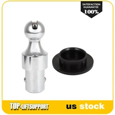 Puck System 2-5/16" Ball Gooseneck Hitch Kit For Nissan Ford Ram Chevy GMC