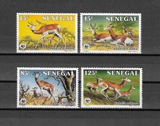 SENEGAL 1986 WWF SG 848/851 MNH