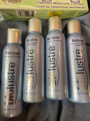rare Biolustre instant hair repair kit. 4 step process. Sealed.sold as is.